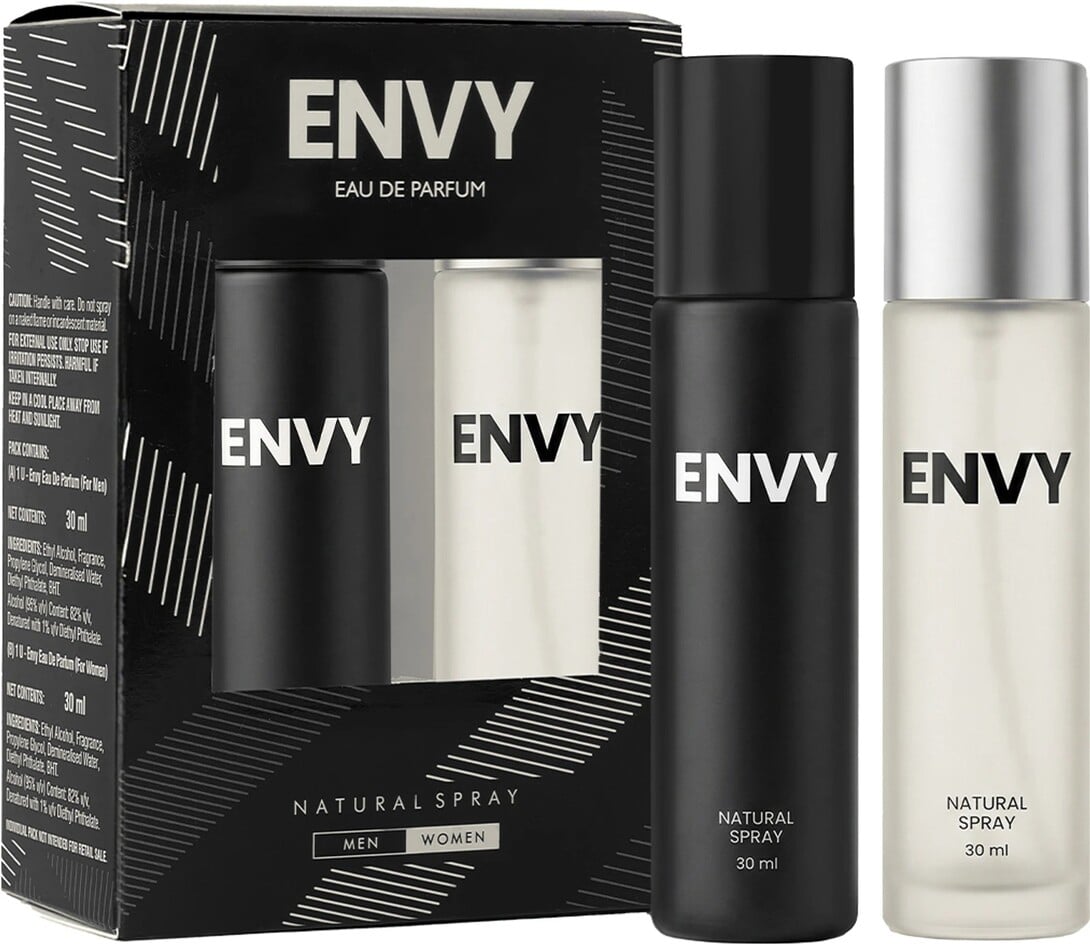Envy Natural Spray Gift Pack Eau de Parfum - 60 ml (For Men & Women)