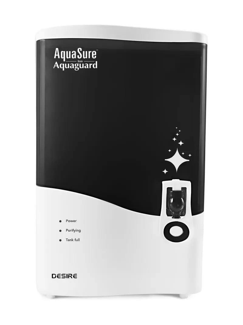 Eureka Forbes Aquasure from Aquaguard Desire 7 L RO + Minerals Water Purifier Suitable for all - Borewell, Tanker, Munic