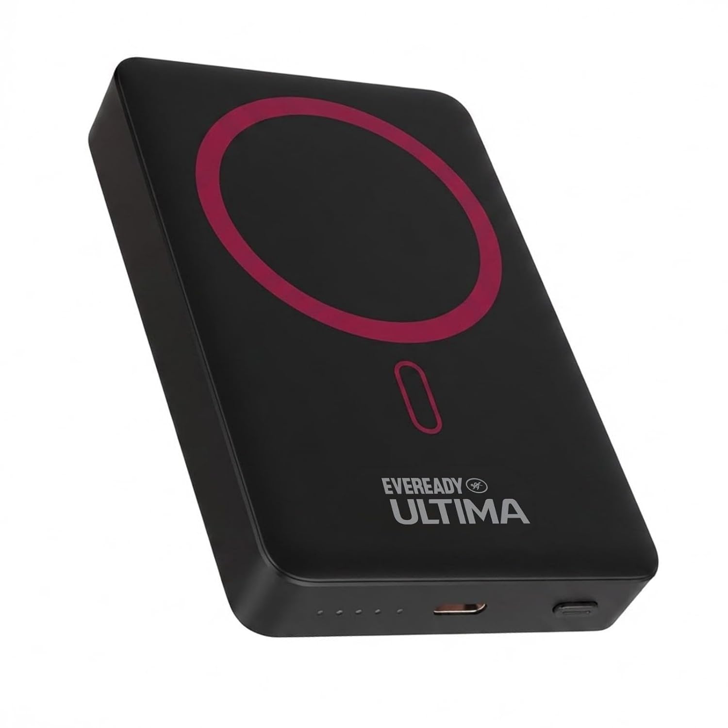 Eveready Ultima MagSafe Compatible Wireless Power Bank PB32, 10,000mAh, 15W Wireless & 22W Wired Fast Charging