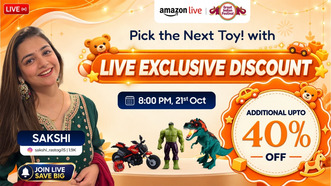Extra 20% Off on marvel Toys and Up to 40% on Others Live on Amazon