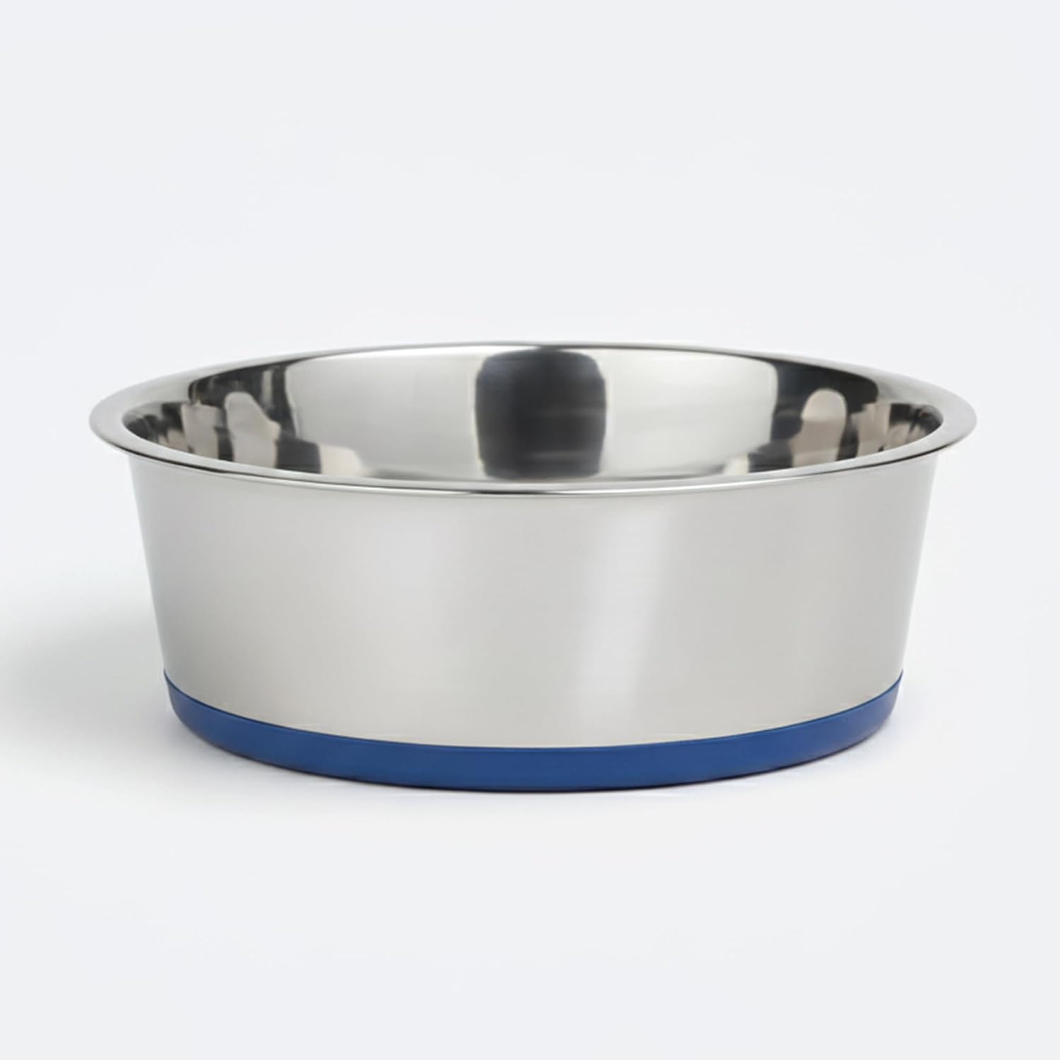 Ezra Classic Stainless Steel Dog Bowl | Anti-Skid Pet Feeding Bowl for Food & Water | Durable & Easy to Clean Bowl for D