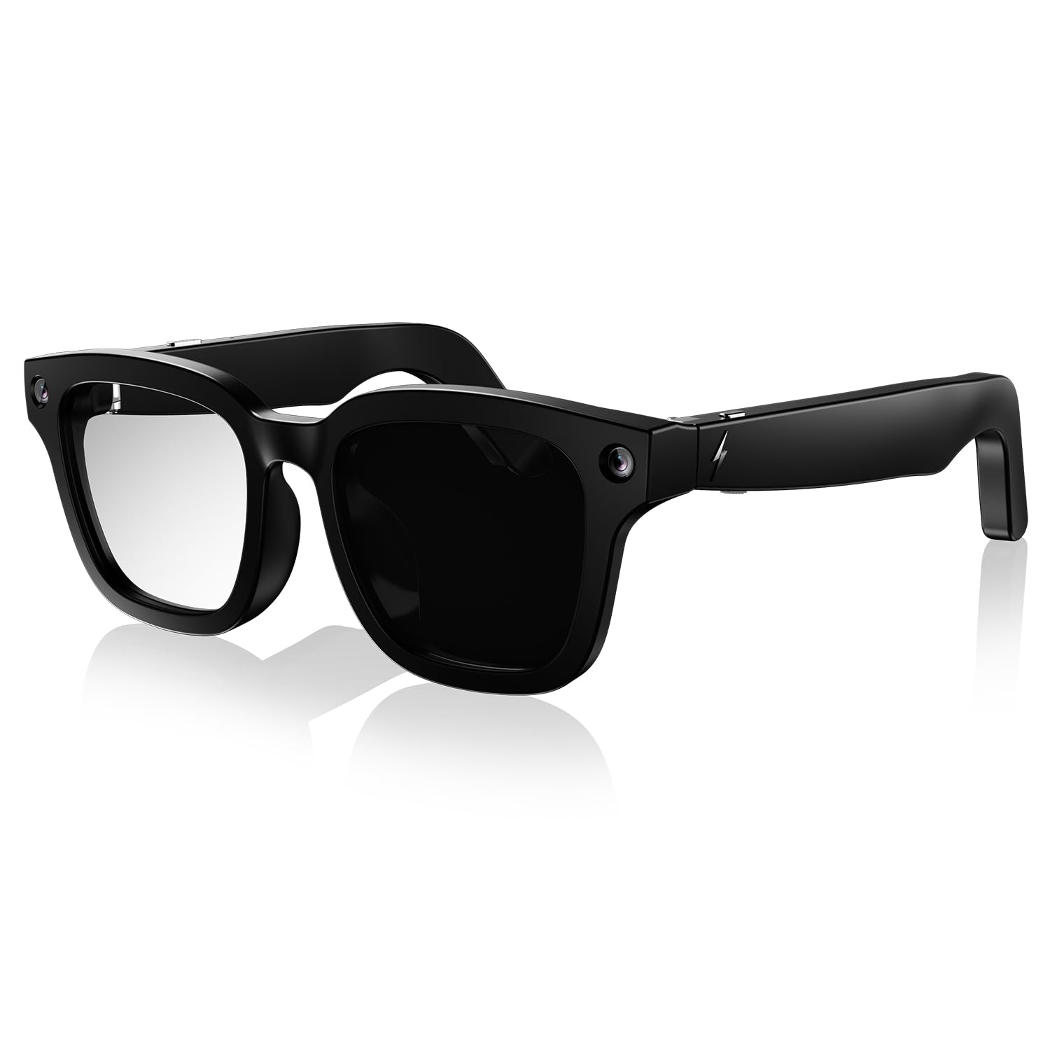 Fire-Boltt Fire-Lens F2 AI Camera Smart Glasses, 8MP Camera, Hands-Free Photo & Video, Vision AI, 32GB Storage