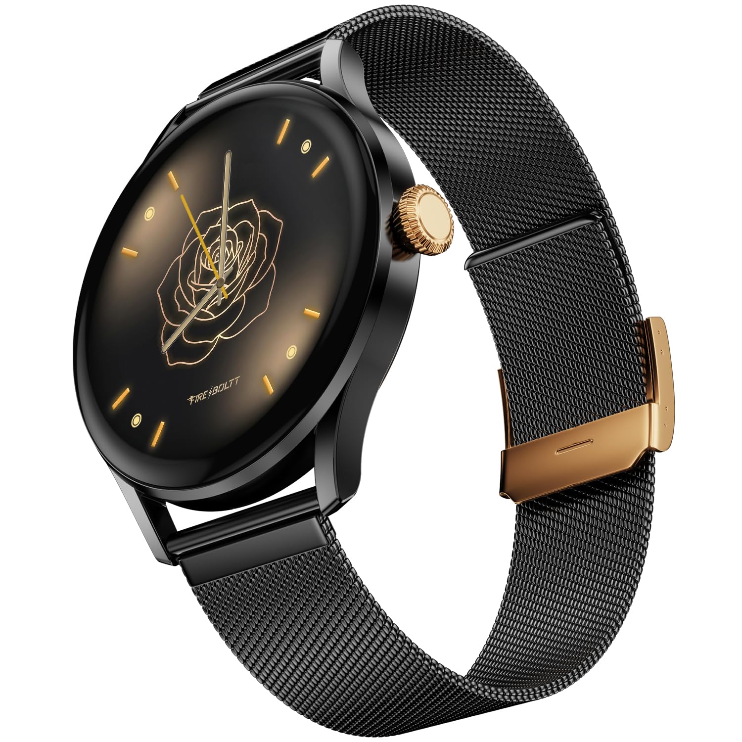 Fire-Boltt Glitz Women Smart Watch with 1.19" AMOLED Display, Bluetooth Calling