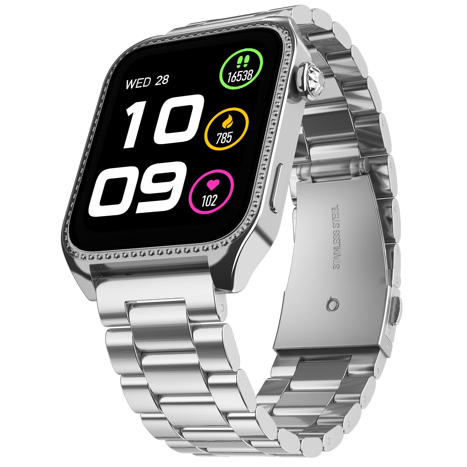 Fire-Boltt Xelor Luxury Stainless Steel Smart Watch