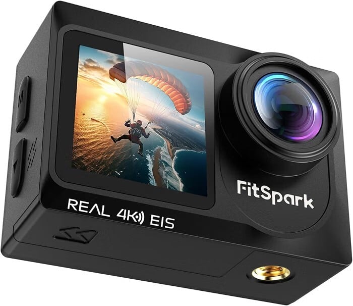 FitSpark Eagle i15 Pro Max 4K30FPS Dual Screens WiFi Action Camera