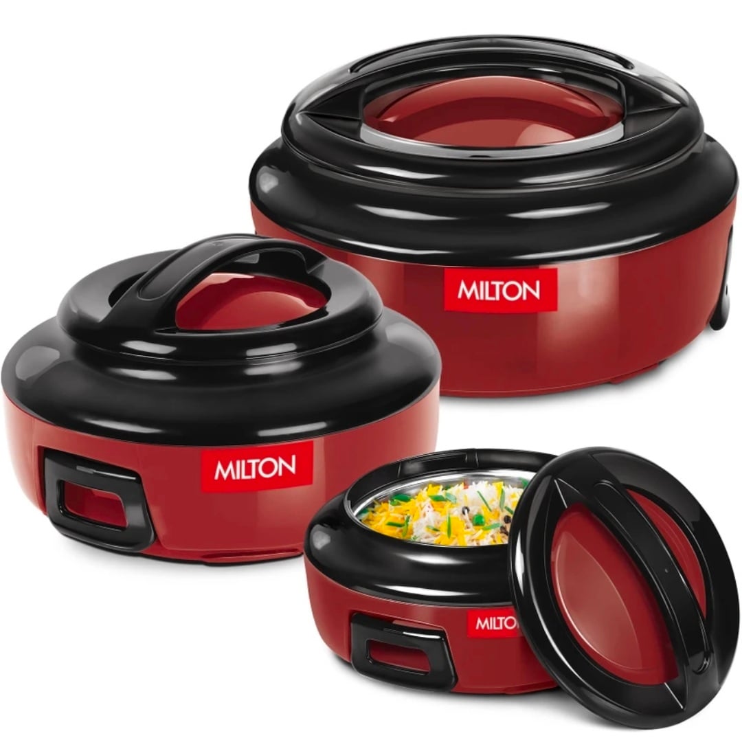 Flipkart - Extra 30% Off Home Upgrades(liveshop)| Milton Casserole Set of 3 @ Rs. 539 & more at liveshop