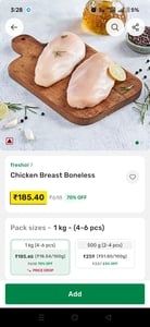 fresho! > Chicken Breast Boneless