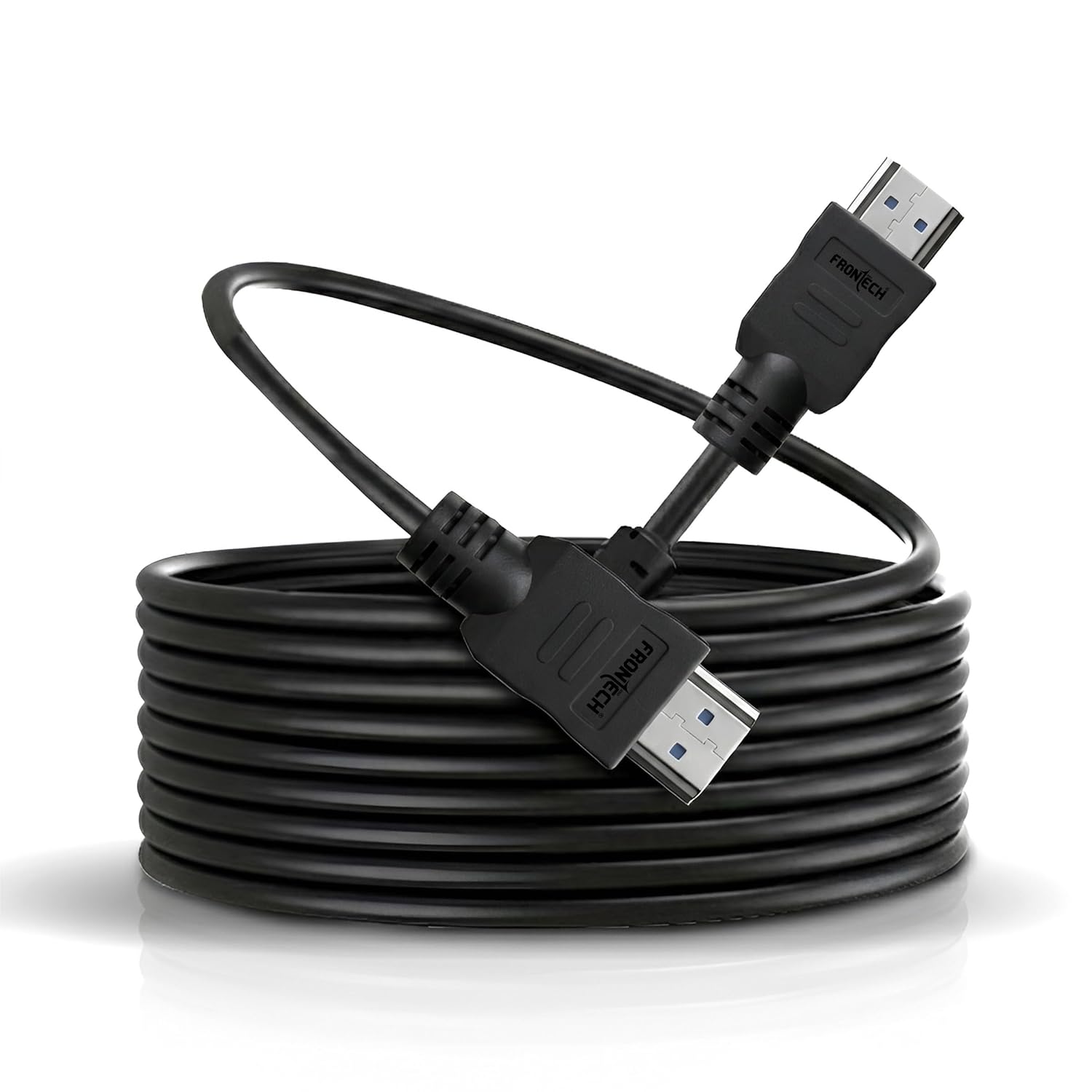 FRONTECH Copper Clad Steel HDMI Cable - 1.5M Length | Enhanced Signal Transmission for HD Audio/Video | Optimal Length f