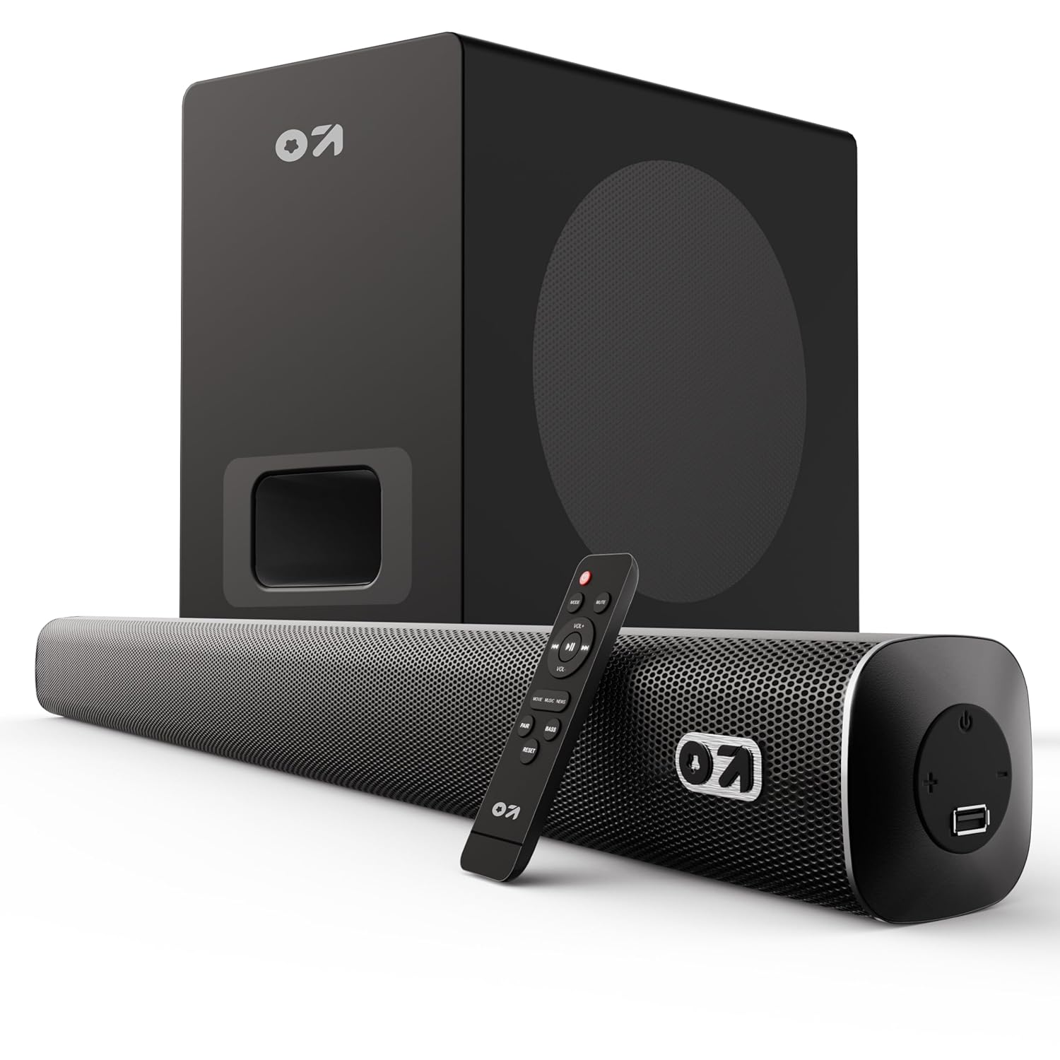 GOBOULT X120 2.1 Channel Bluetooth Soundbar with BoomX Subwoofer