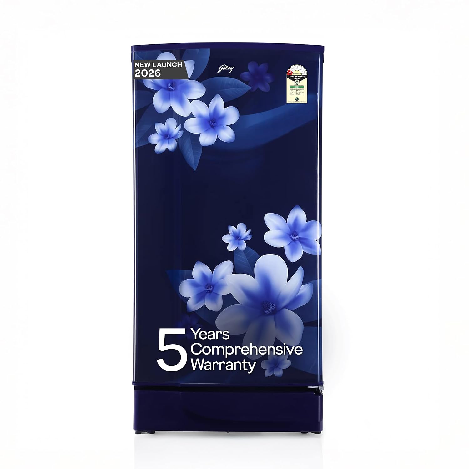 Godrej 180L 1 Star 5 Years Comprehensive Warranty | New Launch | Advanced Capillary Technology| Jumbo Vegetable Tray| 2