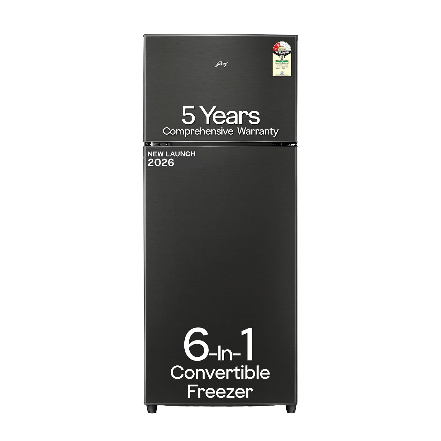 Godrej 272L 2 Star| 5 Years Comprehensive Warranty| New Launch| 6-in-1 Freezer Convertible