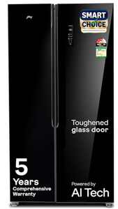 Godrej 600L 3 Star 5 Years Comprehensive Warranty Smart Convertible Zones | Toughened Glass Door | Frost Free Inverter