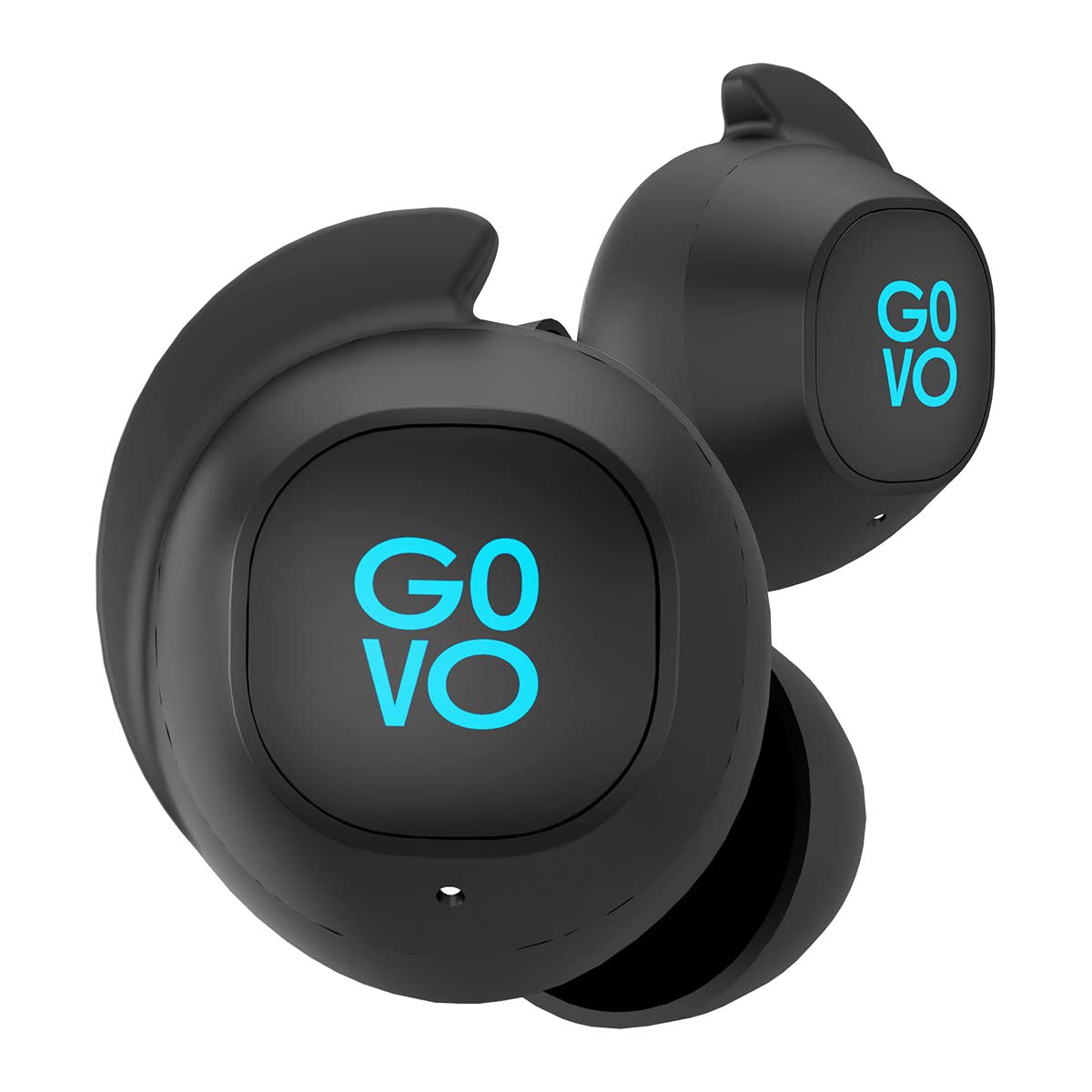 GOVO GOBUDS 920 Truly Wireless in Ear Earbuds with Mic, 30H Playtime, Fast Charging,IPX5 Water Resistant, Dual Pairing