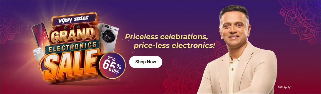 Grand Electronics Sale for Dussehra - Exciting Offers on Electronics & Home Appliances - Up to 65%Off + Instant bank offe