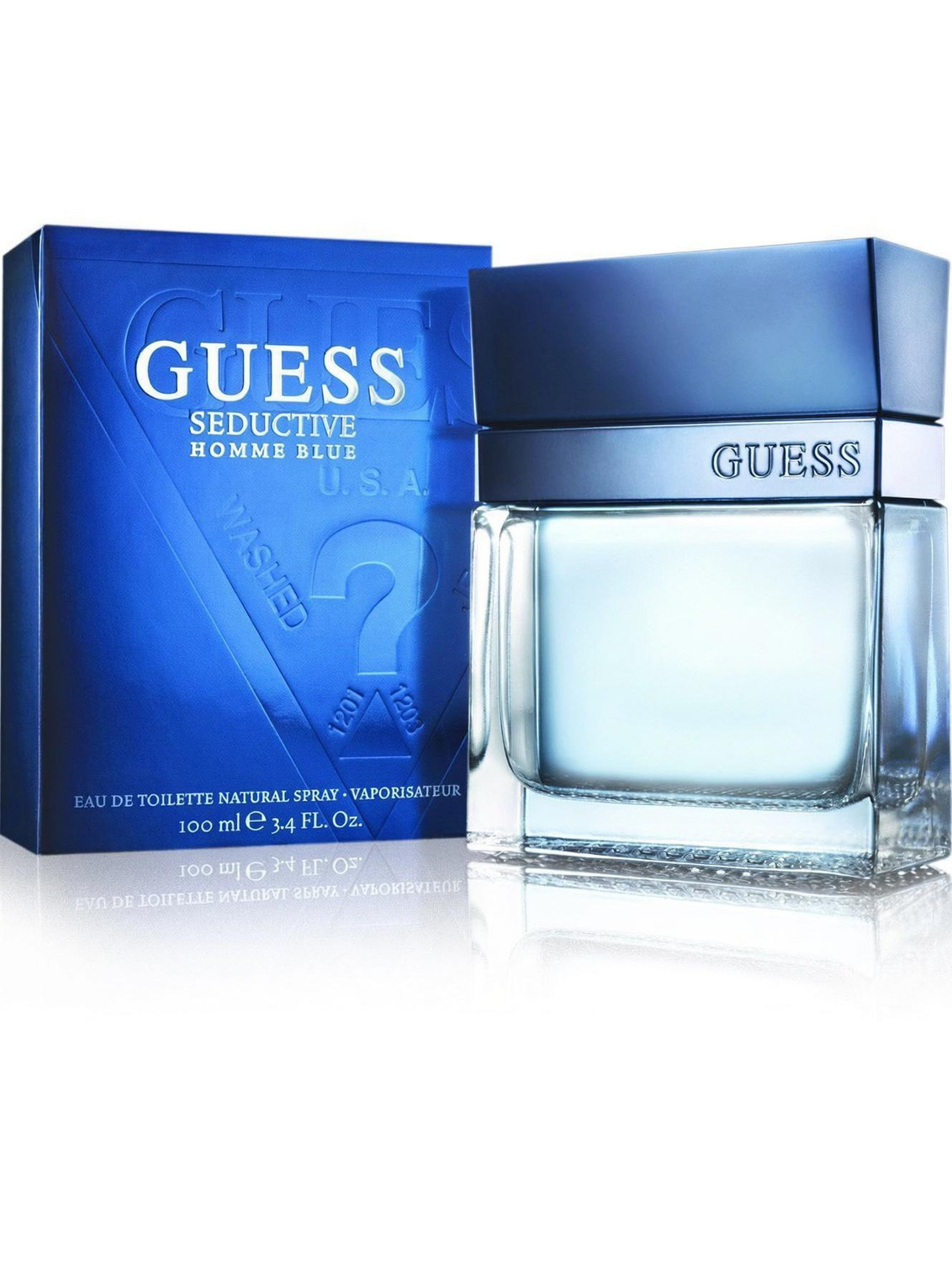 GUESS Seductive Homme Blue Eau de Toilette - 100 ml (For Men) @ 65% Off