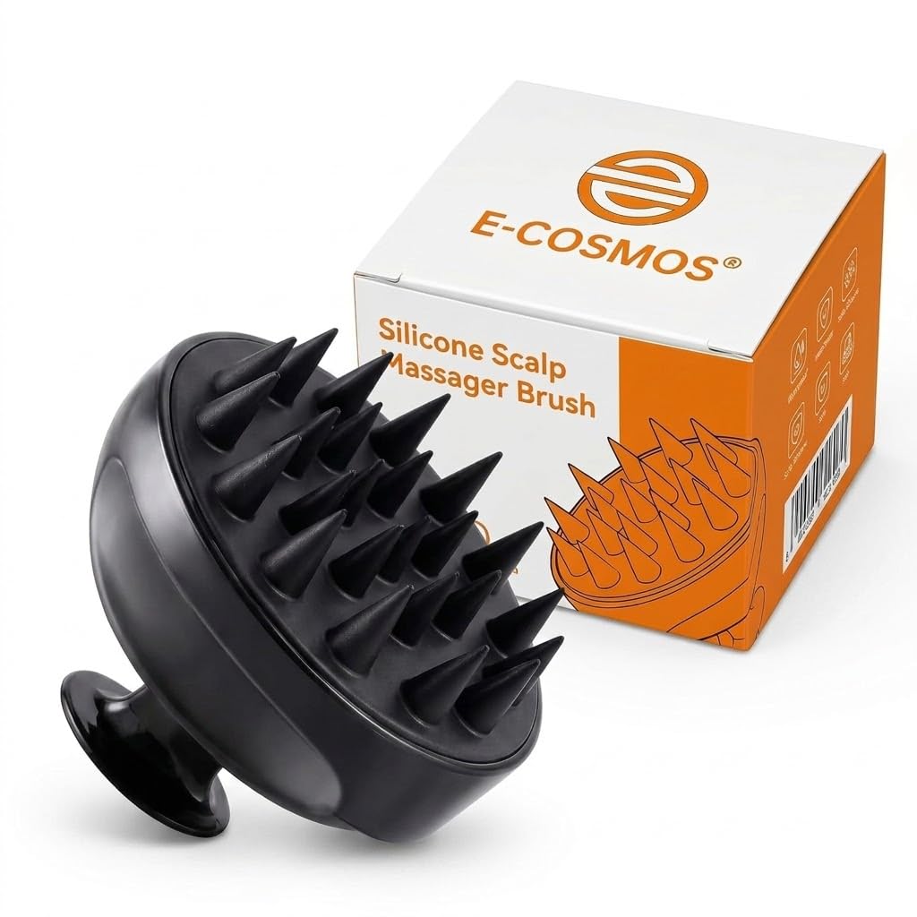 Hair Scalp Massager Shampoo Brush with Soft Silicone