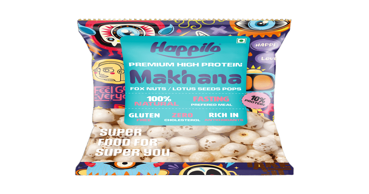 Happilo Premium All Natural Fox Nuts (Phool Makhana) 100 Gram on Instamart