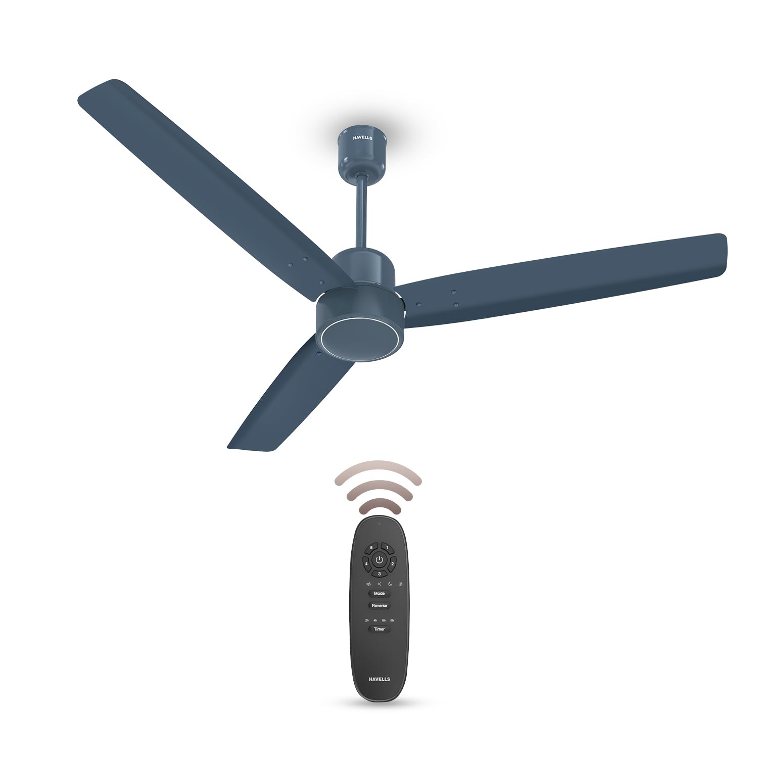 Havells EPIC BLDC Ceiling Fan 1200mm, 380 RPM, Savings upto 65%, Reverse Rotation, 4 Modes (Boost, Sleep, Breeze, Mop)