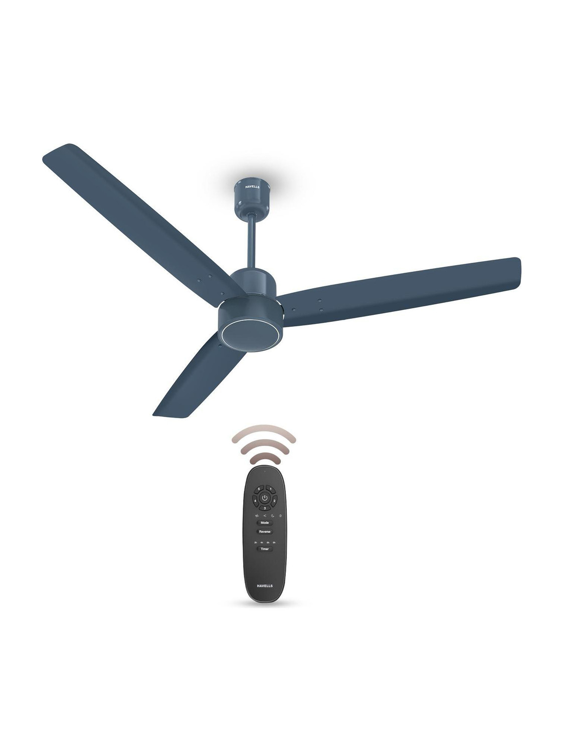 HAVELLS FAB|Remote Controlled|Low Noise|Upto 65% Energy Saving|Reverse Mode|30W with 3 Year Warranty BLDC Motor 1200 mm