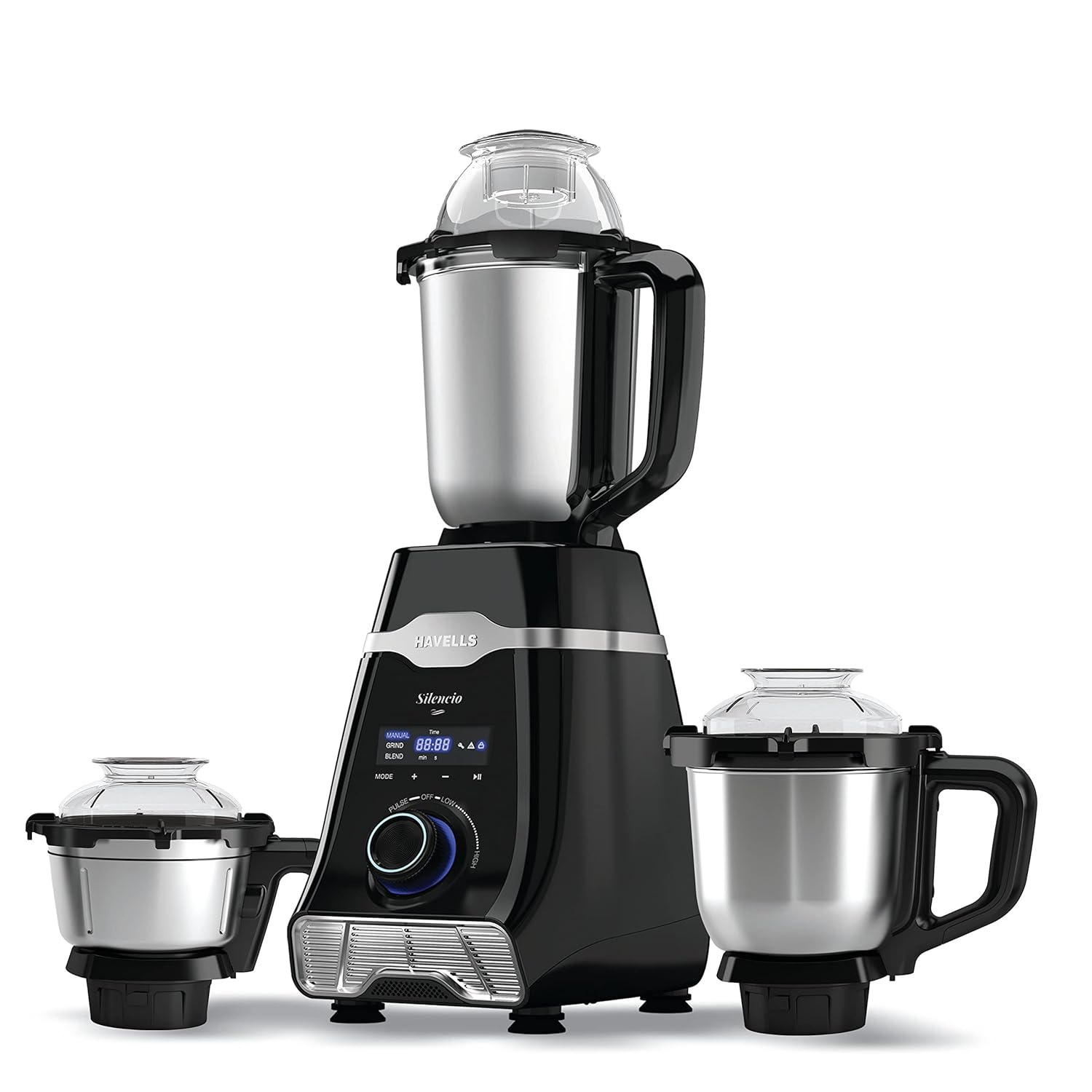 Havells Mixer Grinder Silencio | 5 Year Motor Warranty