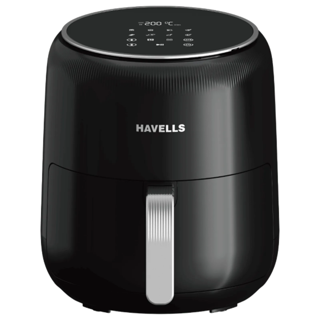 HAVELLS Prolife Neo 4.5L 1500 Watt Digital Air Fryer with Aero Crisp Technology (Black)