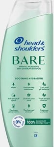 HEAD & SHOULDERS BARE Soothing Hydration Anti-Dandruff Shampoo For Dry Hair and Scalp (400 ml)