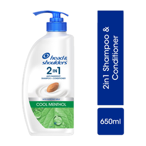 HEAD & SHOULDERS Cool Menthol 2-in-1 Anti-Dandruff Shampoo + Cond