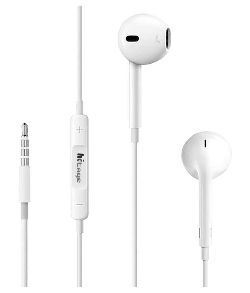 Hitage HB-687+ Music HD Sound Compatible for All Devices Earphones Wired Headset