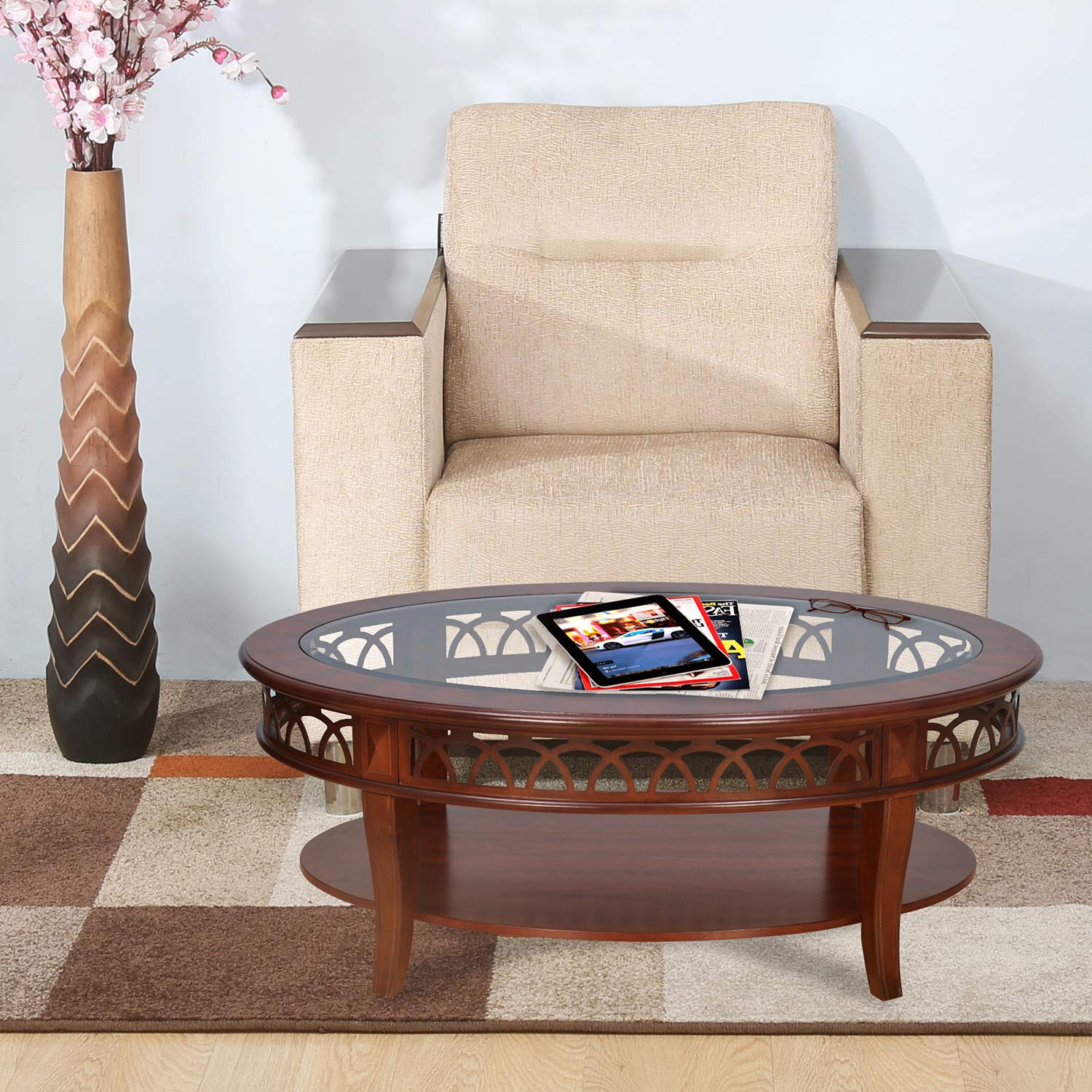 Home by Nilkamal Pisces Center Table (Brown) : Amazon.in: Home & Kitchen