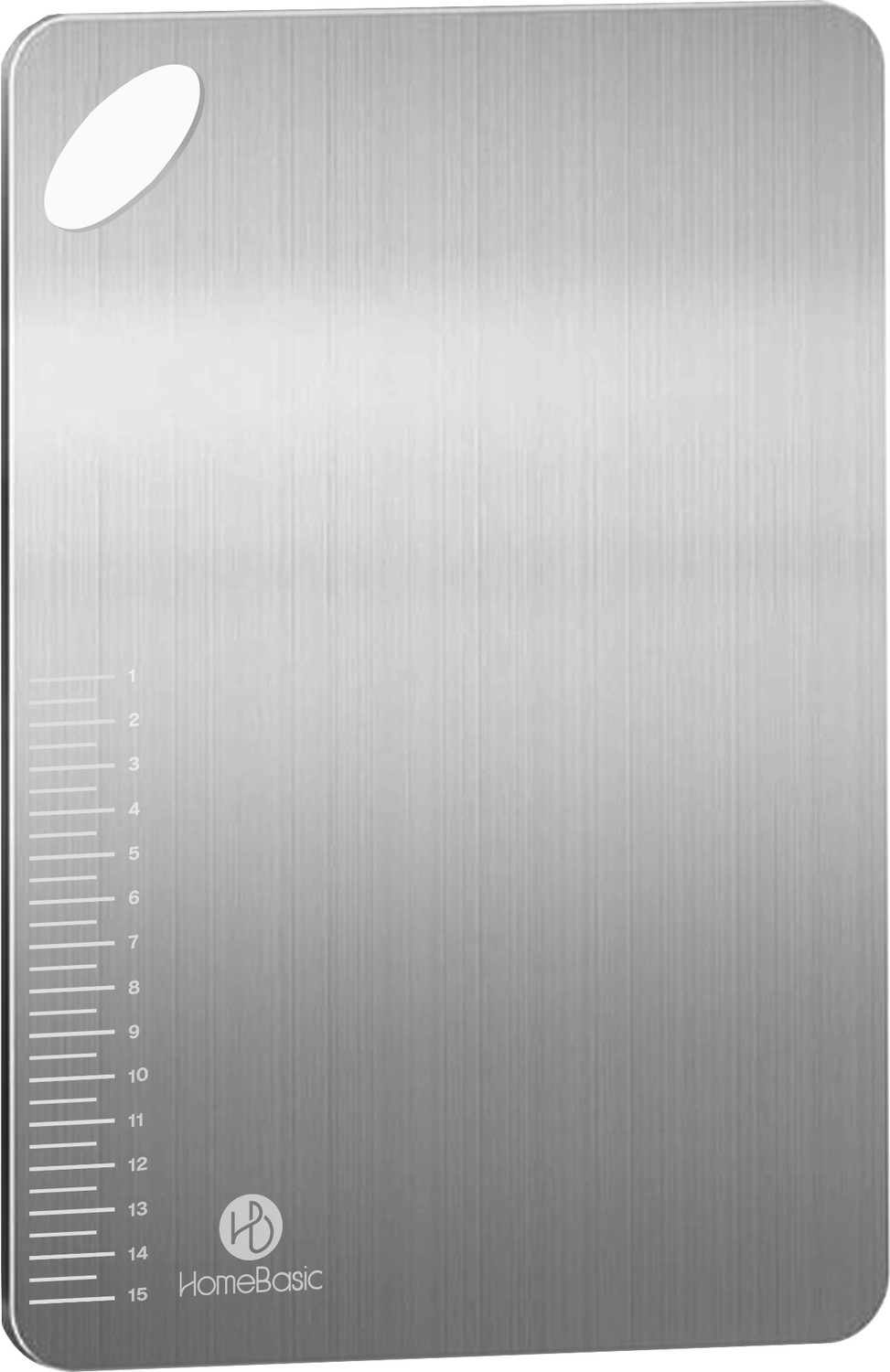 HOMEBASIC Stainless Steel Chopping Board @ Rs. 348 Only | Food-Grade 304 Steel | Dishwasher Safe!