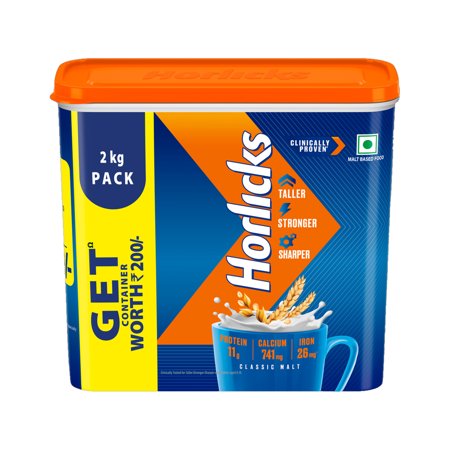 HORLICKS Nutrition Drink Plastic Container (2 kg)