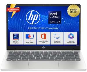 HP 14 AI PC Intel Core Ultra 7 155H - (16 GB/512 GB SSD/Windows 11 Home) Laptop