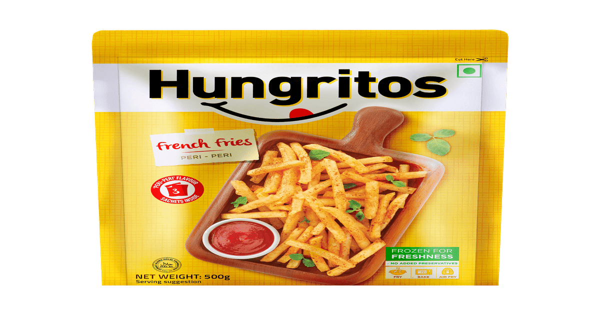 Hungritos French Fries Peri Peri at 50% off