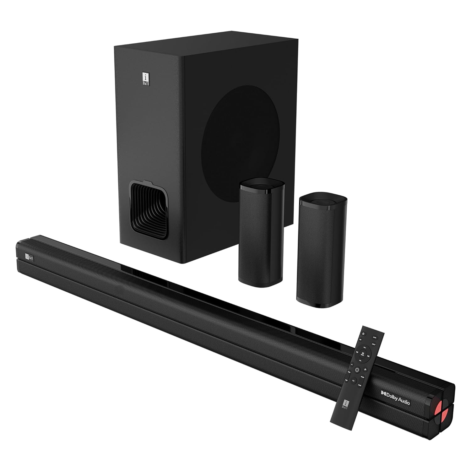 iBall Cinebar 560 800W Soundbar, True 5.1 CH, Dolby Audio
