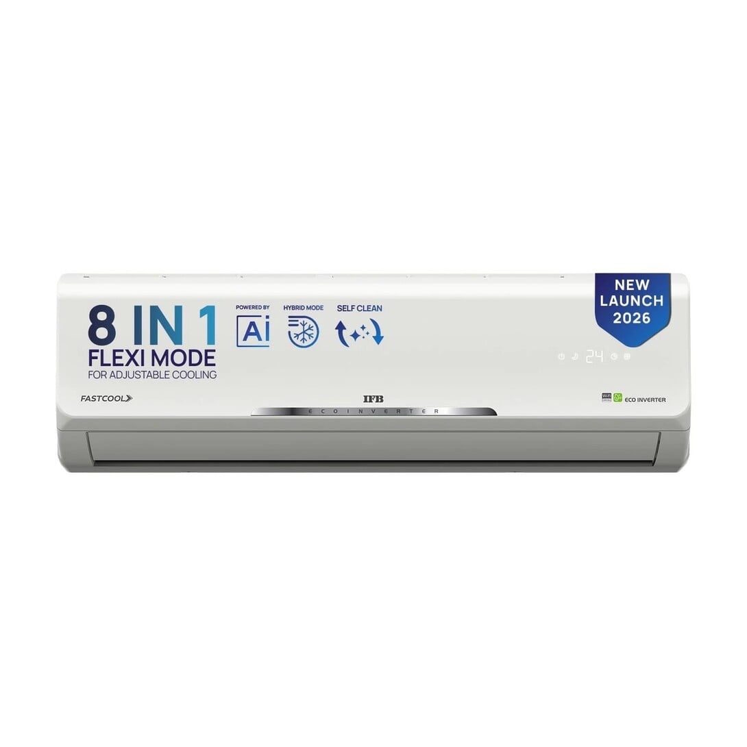 IFB 2026 Model 1.5 Ton 3 Star Split Inverter with Hybrid Mode, 8