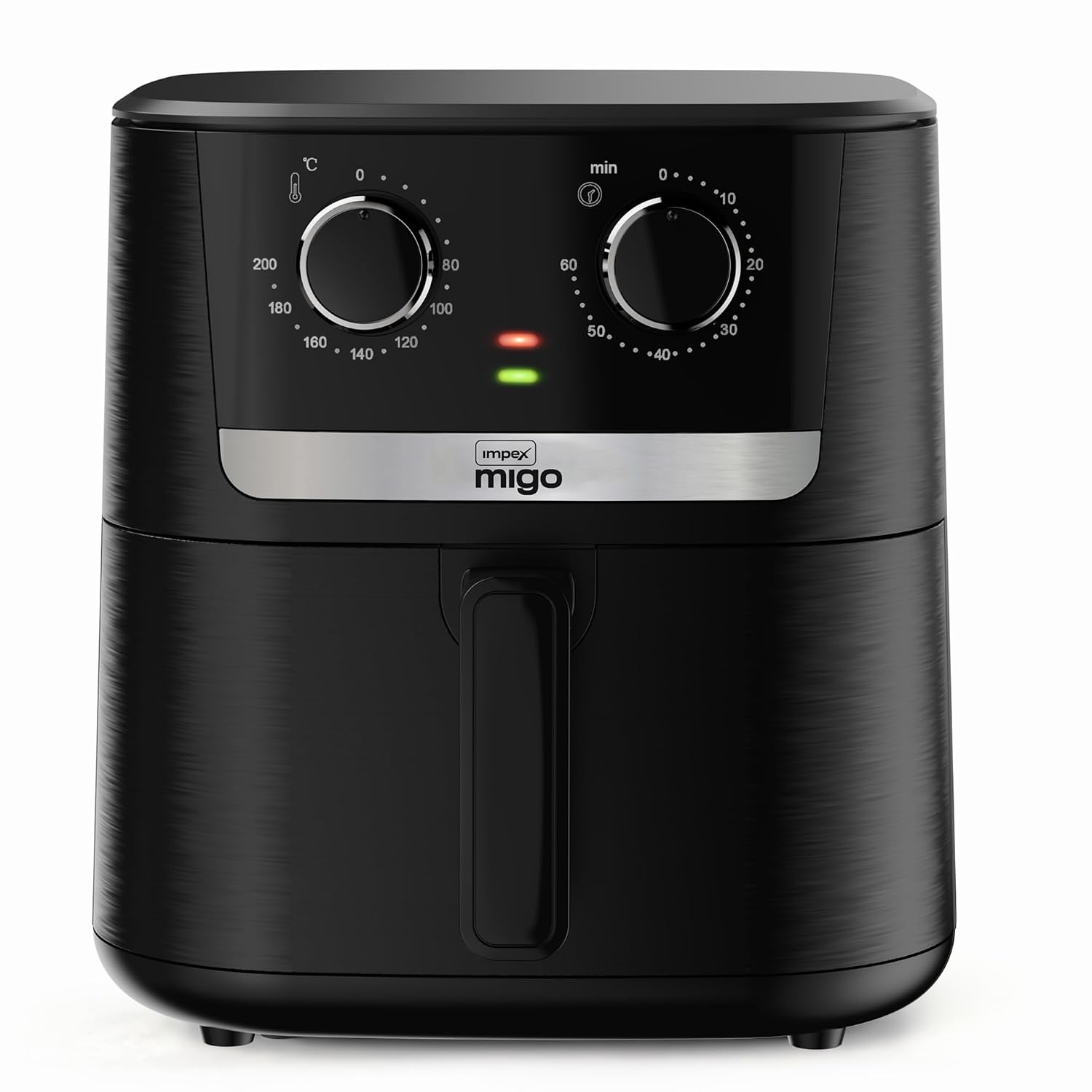 Impex Air Fryer 6.5L Large Capacity 1650W Electric Air Fryer for Home | 7-in-1 Preset Menu, Fry Grill Roast Steam Bake