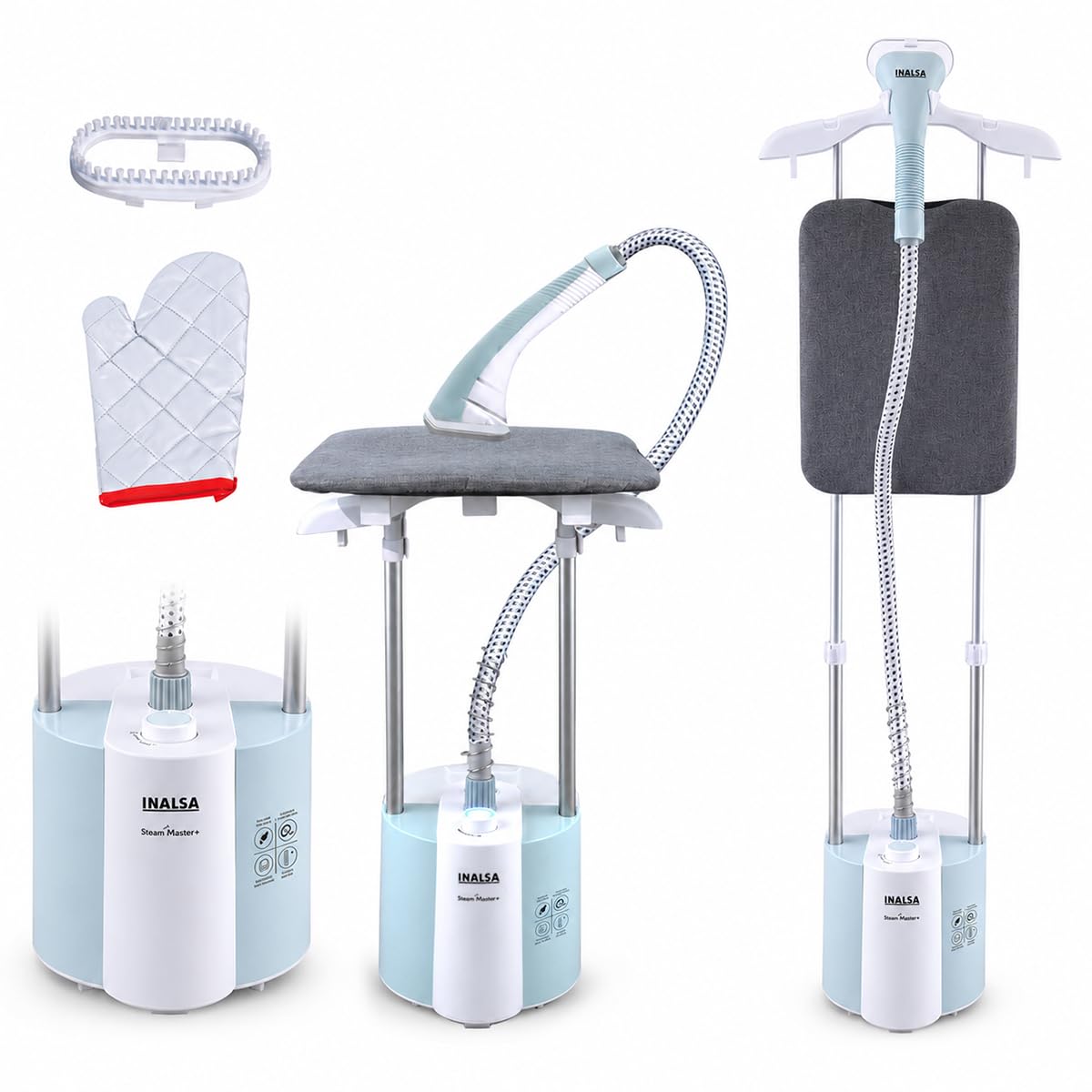 INALSA Standing Iron Garment Steamer-2000 W|Variable Control Knob