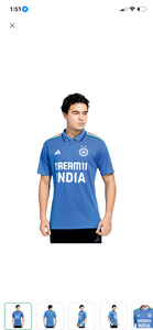 Indian Team Adidas Jersey