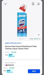 Instamart - items starting at Rs. 9