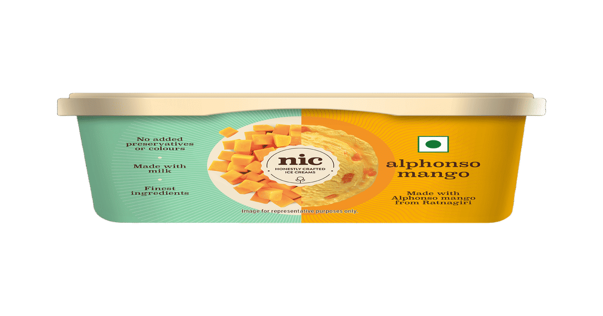 Instamart : NIC Mango Ice Cream 500ml (Location Specific)