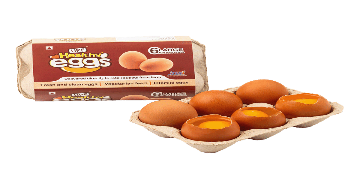 Instamart : UPF FOODS Healthy Brown Eggs - Veg Fed & Infertile