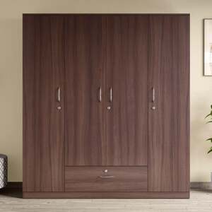 Interio by Godrej EWA 4-Door Wooden Wardrobe