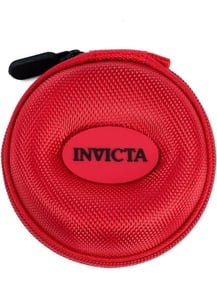 Invicta Single Watch Travel Zipper Red (Apply 300 Off Coupon)