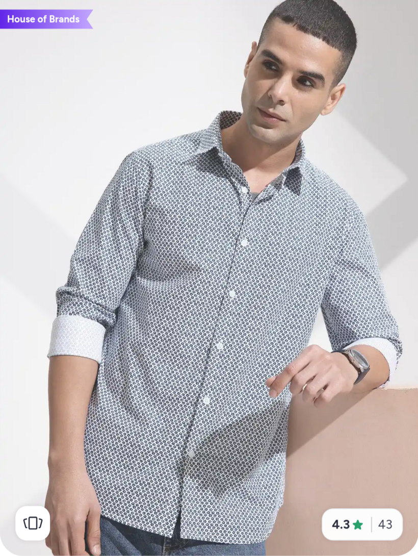 Min. 80% Off - Invictus Men's Casual Shirts