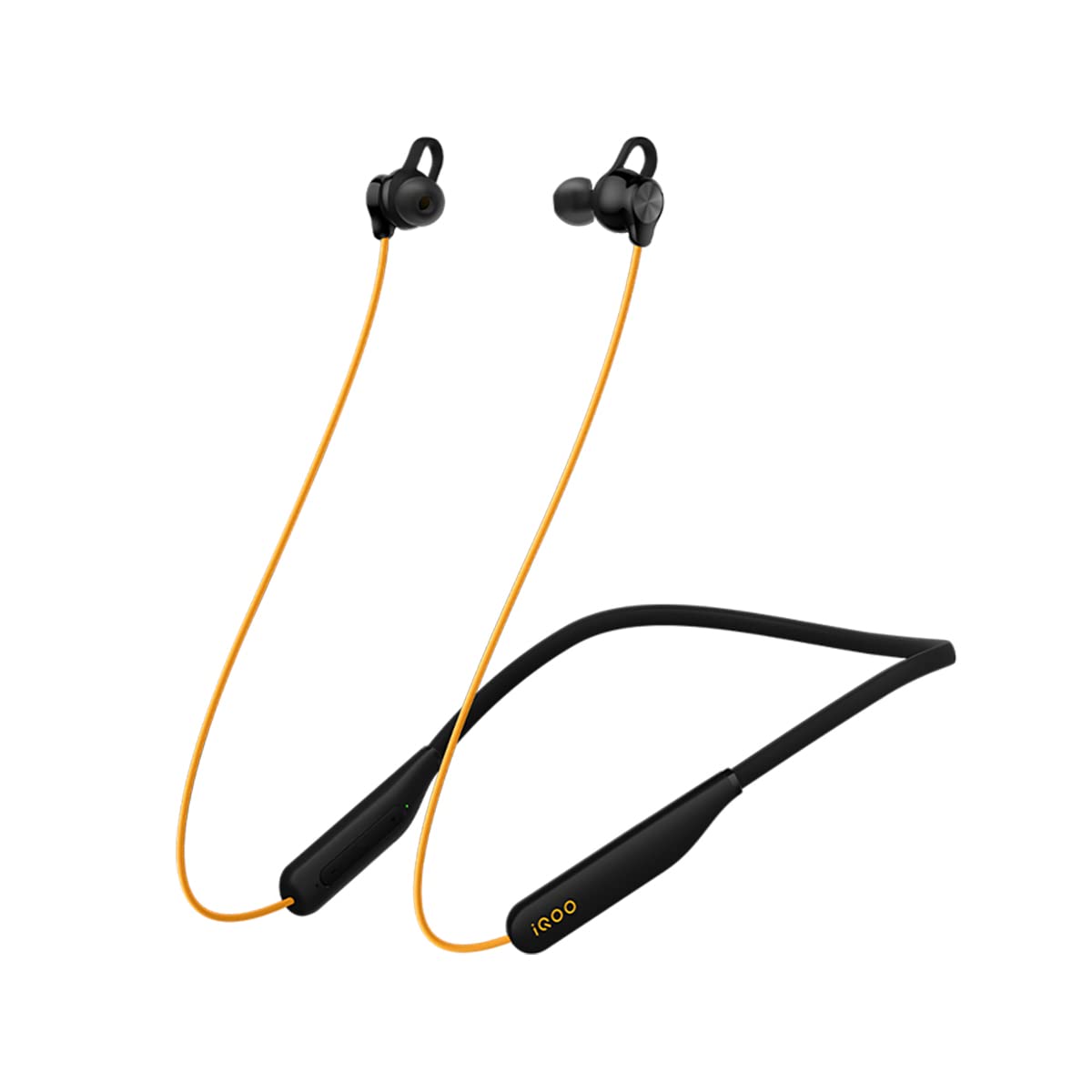 iQOO Wireless Sport | Bluetooth in-Ear Earphones with Mic | 11.2mm Driver | 80ms Low Latency | 18 hrs Battery | Comfort
