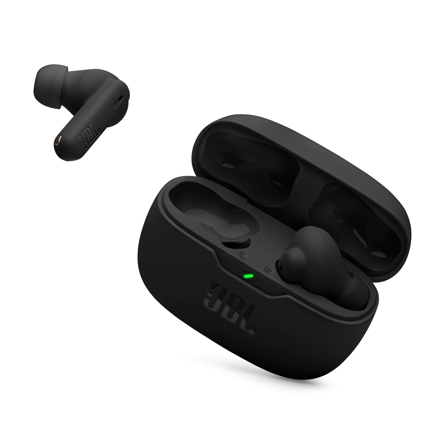 JBL Vibe Beam 2 - Active Noise Cancelling Earbuds - Black
