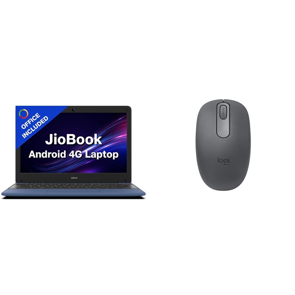 JioBook 11 with Lifetime Office | Android 4G Laptop Mediatek 8788 (JioOS) | Octa-core | 4GB RAM | 64 eMMC Storage