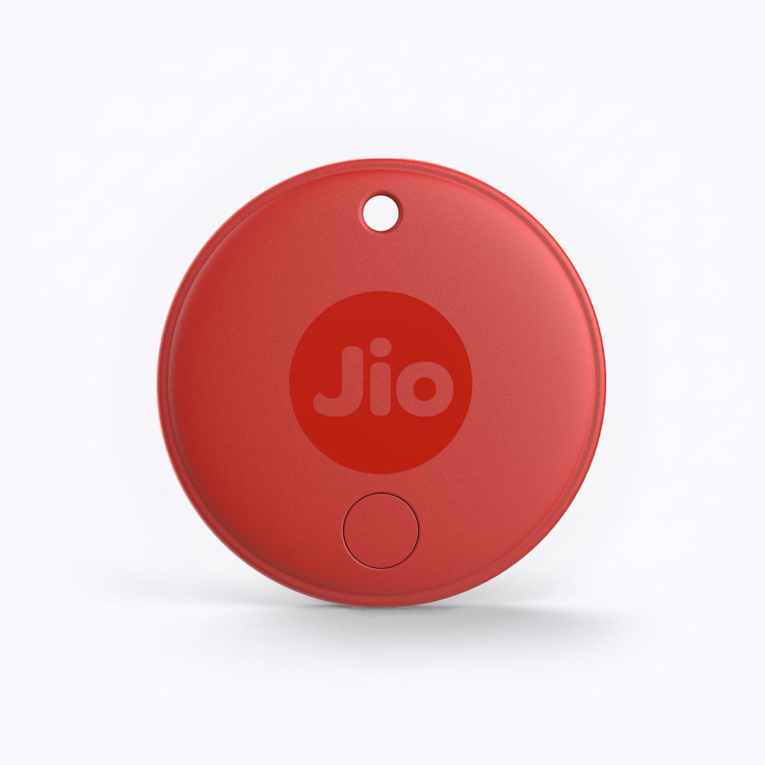 JioTag (2nd Generation) (Red) - Android or iOS Compatible IP64 Rated Worldwide
