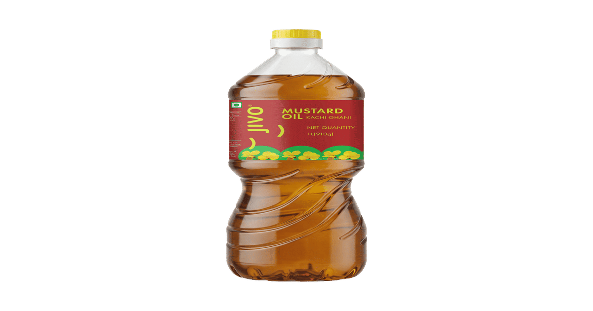 Jivo Cold Press Kachi Ghani Mustard Oil 1 Ltr on Instamart