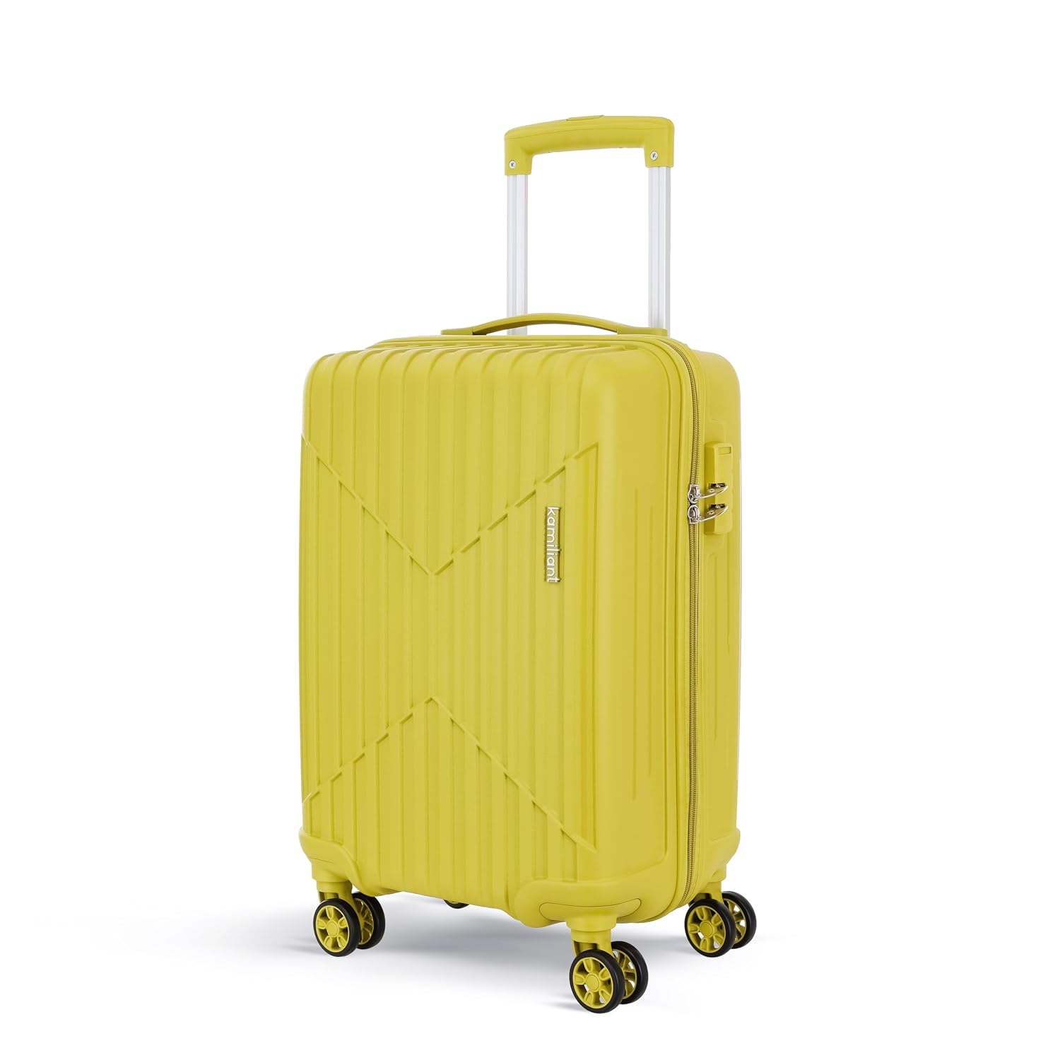 KAMILIANT by American Tourister Savvy|Cabin Trolley Bag Small Size (55 cms) for Travel| Hard Case Polypropylene (PP) Sui